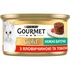 Вологий корм для кішок Purina Gourmet Gold. Ніжні биточки з яловичиною і томатами 85 г (7613035442474)