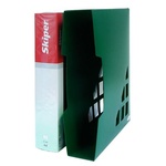 Папка з файлами Skiper 100 files+футляр SK-100, А4, green (410910)