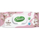 Вологі серветки Smile з екстрактом бавовни 72 шт. (4823071642612)