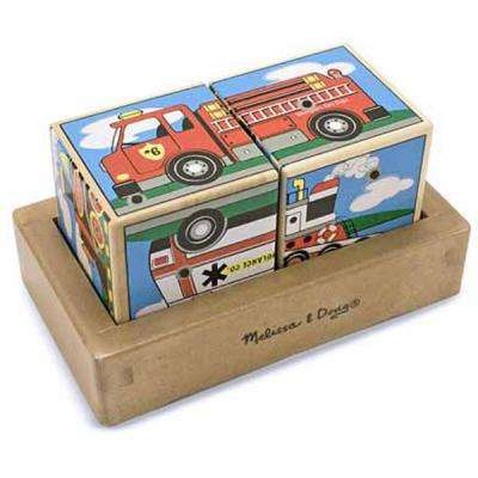 Кубики Melissa&Doug Машинки (MD1272)