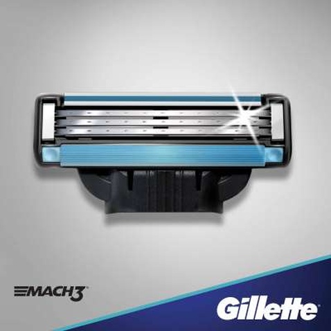 Бритва Gillette Mach3 з 2 змінними картриджами (7702018020706/7702018020676)