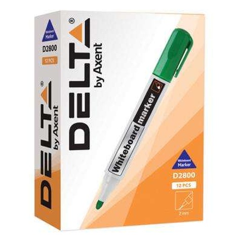 Маркер Delta by Axent Whiteboard D2800, 2 мм, round tip, red (D2800-06)