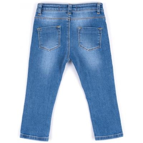 Джинси Breeze джинсові з квіточками (OZ-17703-98G-jeans)