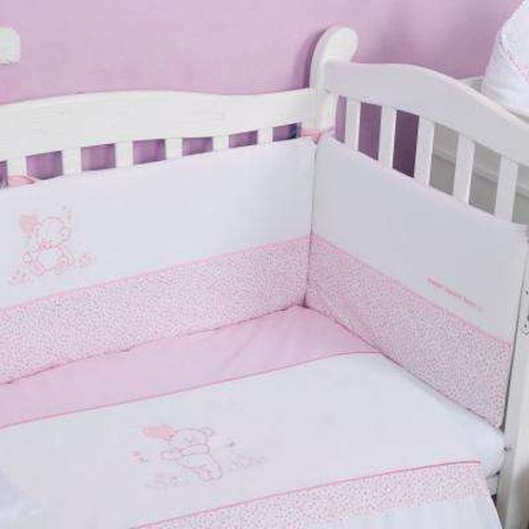 Дитячий постільний набір Верес Sweet Bear Pink 6 ед. (147.01)