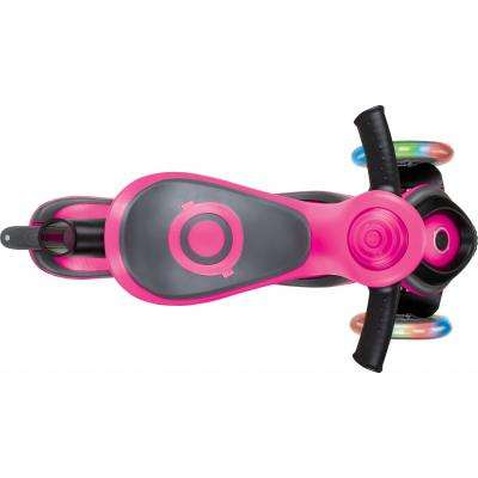 Самокат Globber EVO COMFORT LIGHTS 5 в 1 Рожевий, колеса з підсвіткою (459-110)
