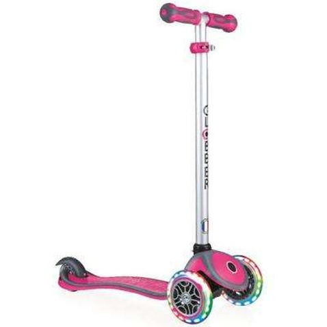 Самокат Globber EVO COMFORT LIGHTS 5 в 1 Рожевий, колеса з підсвіткою (459-110)