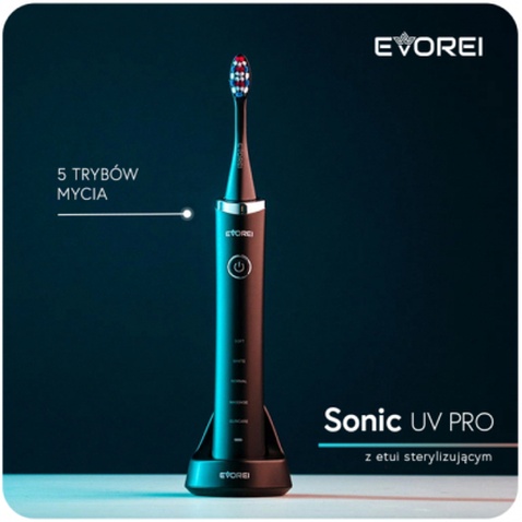 Електрична зубна щітка Evorei SONIC UV PRO SONIC TOOTH BRUSH (592479671901)