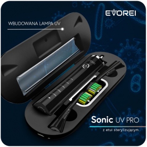 Електрична зубна щітка Evorei SONIC UV PRO SONIC TOOTH BRUSH (592479671901)