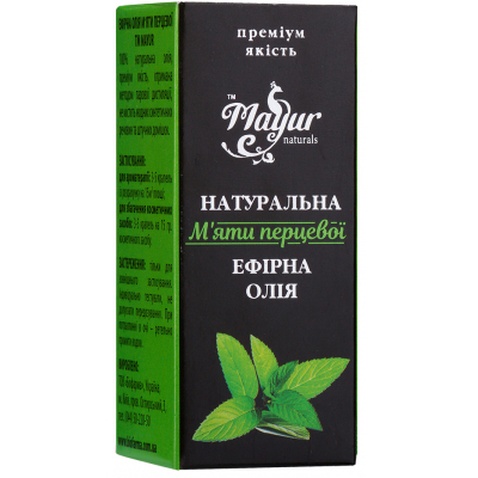Ефірна олія Mayur М'яти перцевої 5 мл (4820189561538)