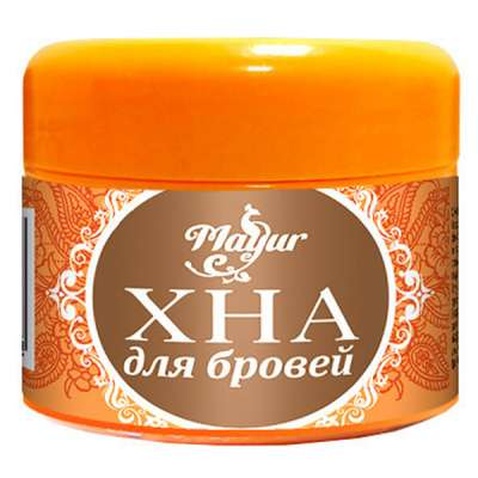 Хна Mayur для брів Світло-коричнева 10 г (4820189560418)