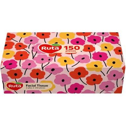 Серветки косметичні Ruta Women Brick 2 шари 150 аркушів (4820023748712)