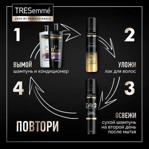 Сухий шампунь Tresemme Очищаючий 250 мл (8714100859704)