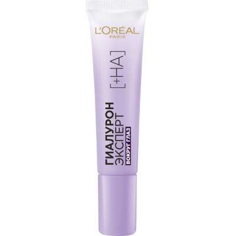 Крем для шкіри навколо очей L'Oreal Paris Гіалурон експерт Відновлюючий Зволожуючий Догляд 15 мл (3600523775576/3600524009007)