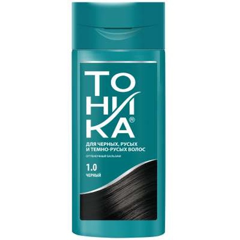 Відтінковий бальзам Тоника 1.0 Чорний 150 мл (4607075867086)