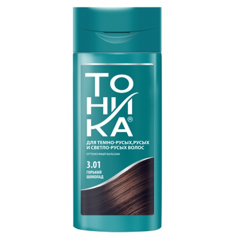 Відтінковий бальзам Тоника 3.01 Гіркий шоколад 150 мл (4690494017590)