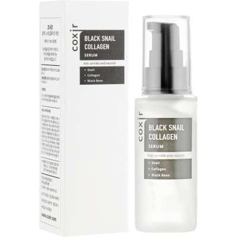 Сироватка для обличчя Coxir Black Snail Collagen Serum 50 мл (8809080826195)