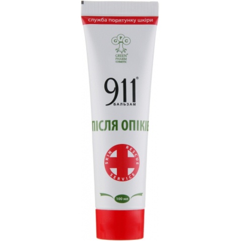 Бальзам для тіла Green Pharm Cosmetic 911 після опіків 100 мл (4820182110832)