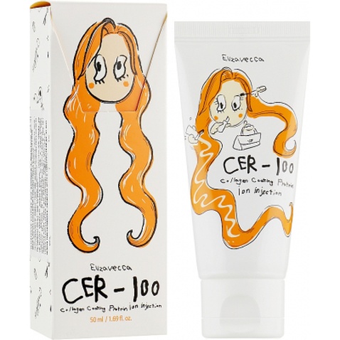 Сироватка для волосся Elizavecca Collagen Coating Protein Ion Injection CER-100 50 мл (8809339903516)