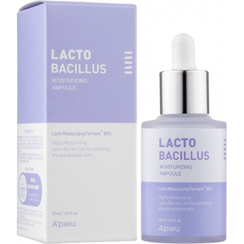 Сироватка для обличчя A'pieu Lactobacillus Moisturizing Ampoule 30 мл (8809643517195)