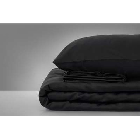 Простирадло MirSon Сатин Premium 0055 Black Pearl 180х220 см (2200001729704)