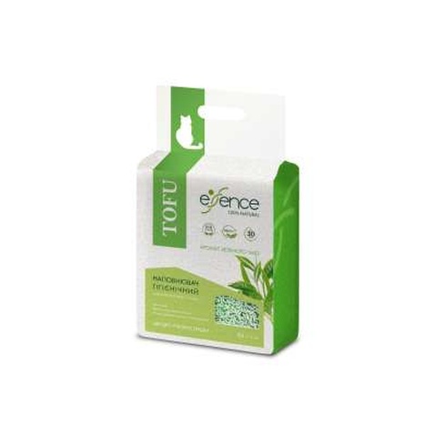 Наповнювач для туалету Essence Tofu з ароматом зеленого чаю 3 мм 6 л (4820261920017)