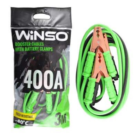 Дроти для запуску для автомобіля WINSO 400А, 3м (138420)