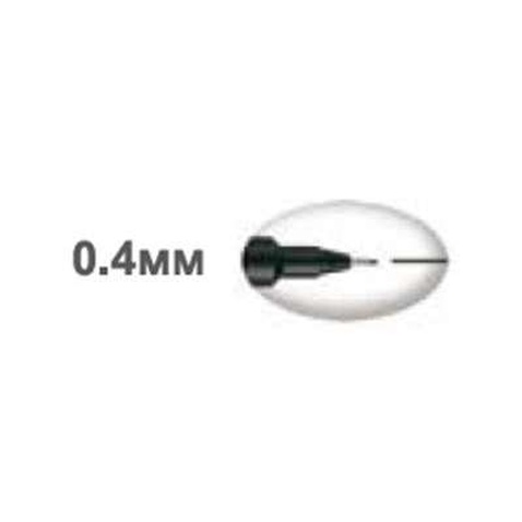 Лайнер UNI Pin Fine Linе Black 0.4 мм (PIN04-200.Black)