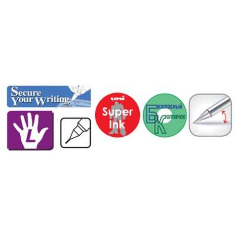 Лайнер UNI Pin Fine Linе Black 0.4 мм (PIN04-200.Black)