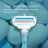 Набір косметики Gillette Станок для гоління Venus Smooth + 2 змінних леза + Гель для гоління Satin Care Алое Вера 75 мл (8700216077217)