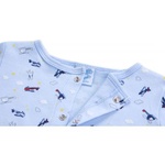 Набір дитячого одягу Luvena Fortuna для хлопчиків: чоловічок, штанці, кофточка і шапочка (F7763.B.9-12)