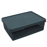 Кошик для зберігання Qutu Q-Basket Grey 36 л (Q-BASKET д/зберігання з/кр. GREY 36 л)