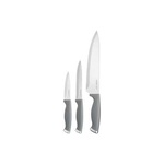 Набір ножів Ardesto Gemini Gourmet 3 шт Grey (AR2103GR)