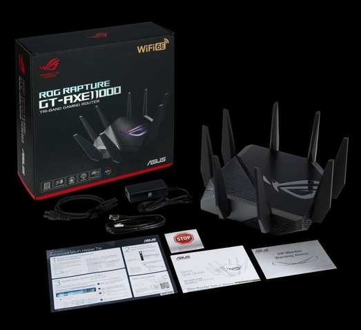 Маршрутизатор Wi-Fi Asus ROG Rapture GT-AXE11000 (90IG06E0-MO1R00)