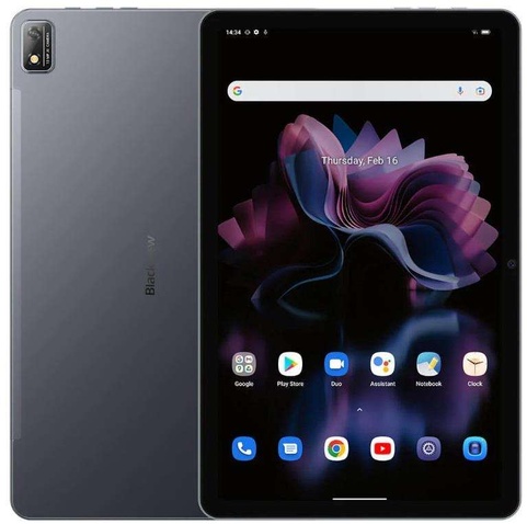 Планшет  Blackview Tab 16 10.95" 8GB, 256GB, LTE, 7680mAh, Android, Grey UA 6931548311416