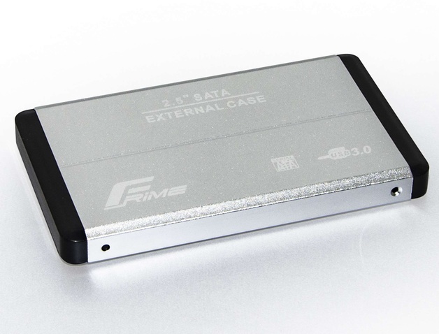 Кишеня зовнішня Frime SATA HDD/SSD 2.5", USB 3.0, Metal, Silver (FHE21.25U30)