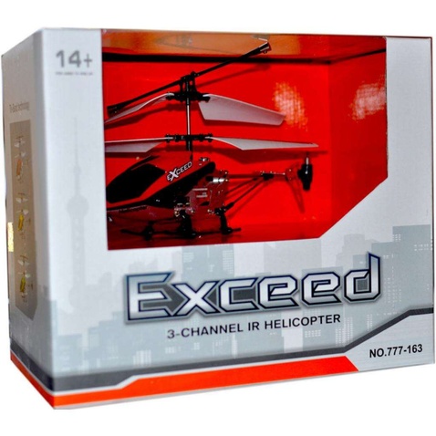 Гелікоптер Exceed 3CH IR CTW (777-163 Red)