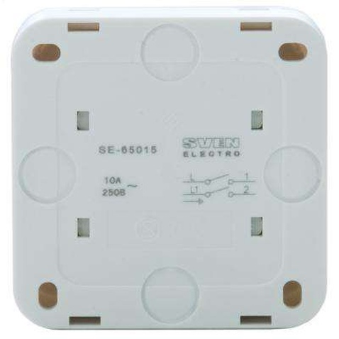 Вимикач Sven SE-65015 white (7100050)