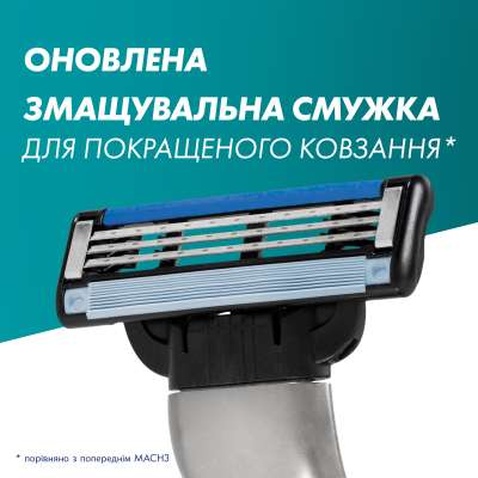 Змінні касети Gillette Mach 3 8 шт (3014260243548)