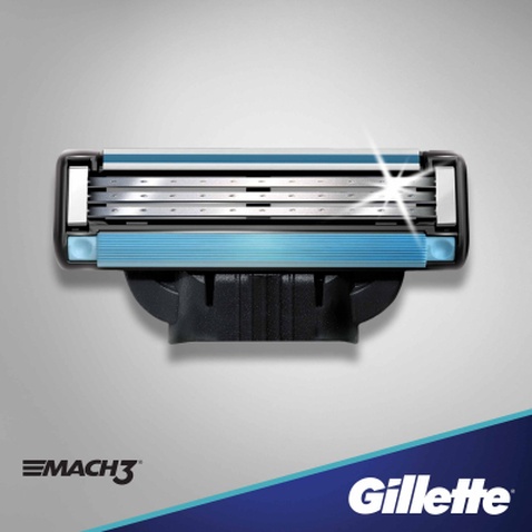 Змінні касети Gillette Mach 3 4 шт (3014260243531)