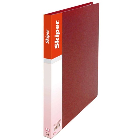 Папка з затиском Skiper SK-11, А4, red (410916)