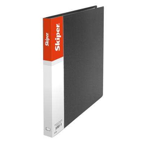 Папка з затиском Skiper SK-11, А5, gray (411039)