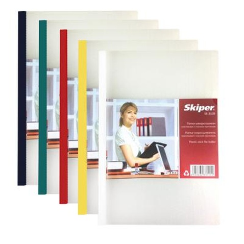 Папка-швидкозшивач Skiper А4 планка 9 мм, Sk-3109, mixed (416029)
