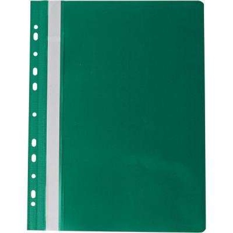 Папка-швидкозшивач Buromax A4 , perforated, PVC, green/ PROFESSIONAL (BM.3331-04)