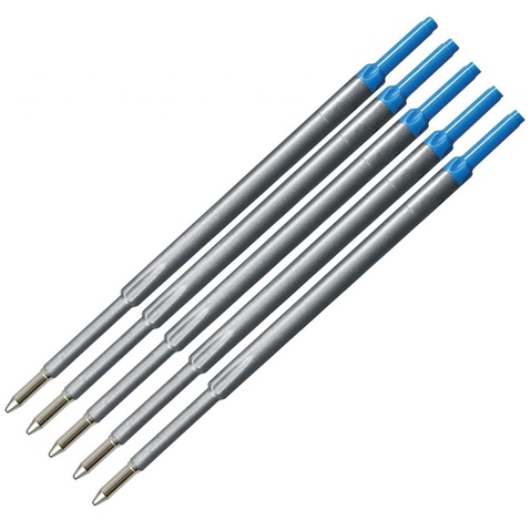 Стержень кульковий Koh-i-Noor 4411, 106.8 мм, 1 мм, blue, 5шт (polybag) (4411 KIN 80x85)