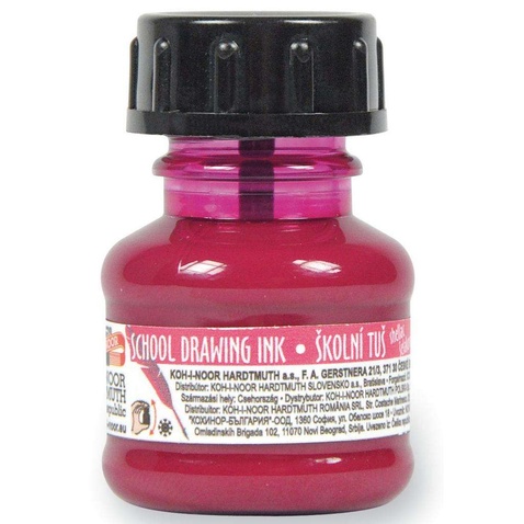 Туш для креслення Koh-i-Noor 20г, magenta (14177300000)