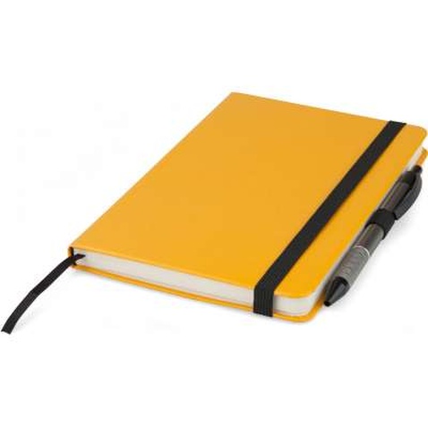 Книга записна Axent Partner 125х195 мм в точку 96 аркушів Жовта (8306-08-A)