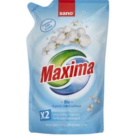 Кондиціонер для білизни Sano Maxima Bio змінна упаковка 1 л (7290010935512)