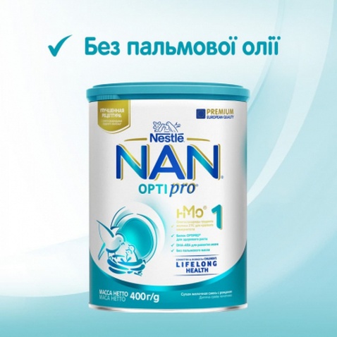 Дитяча суміш Nestle NAN 1 Optipro 2'FL +0 міс. 400 г (1000001)