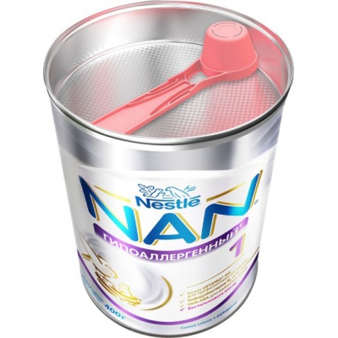 Дитяча суміш Nestle NAN 1 Гіпоалергенний +0 міс. 400 г (1000233)