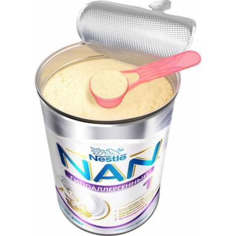 Дитяча суміш Nestle NAN 1 Гіпоалергенний +0 міс. 400 г (1000233)
